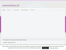 Tablet Screenshot of ladysport-eching.de